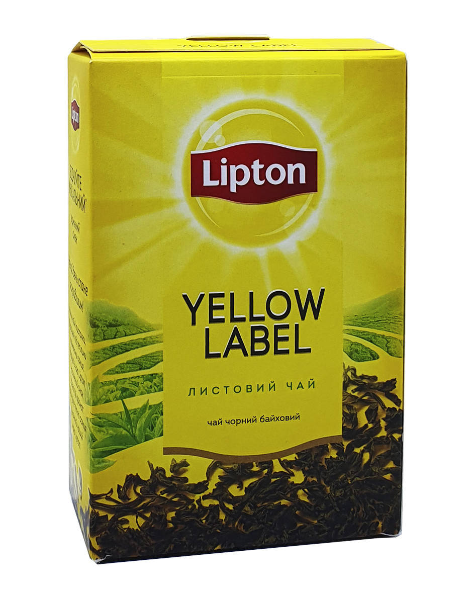 

Чай черный Lipton Yellow Label Tea 80 г (939)