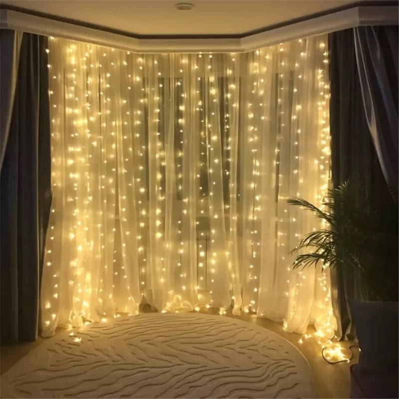 

Гирлянда штора водопад,3х2 м, LED 400
