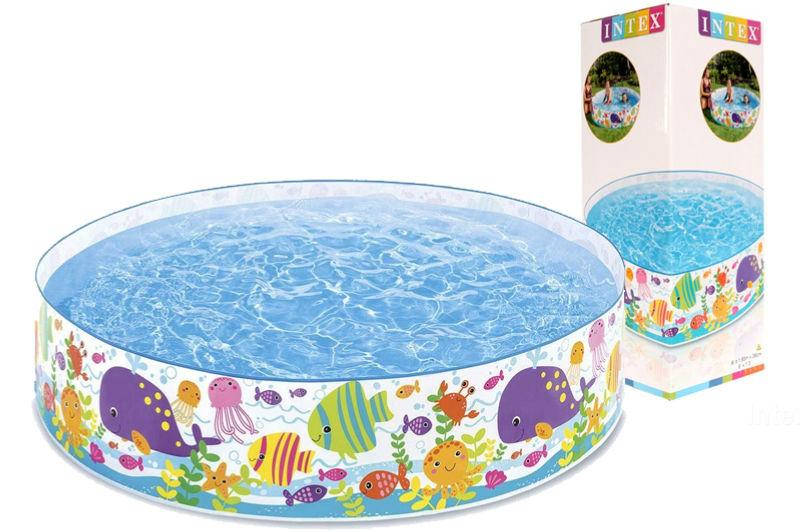 

Детский каркасный бассейн INTEX 56452 "Подводный мир" р.183 * 38 см