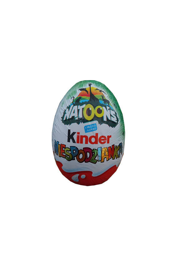 

Шоколадное яйцо Kinder Сюрприз Natoons 20g / Kinder Surprise Natoons