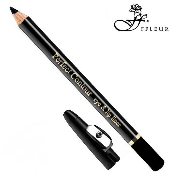 

FFleur Карандаш для глаз с точилкой Perfect Contour Eye And Lip Liner (Чёрный)