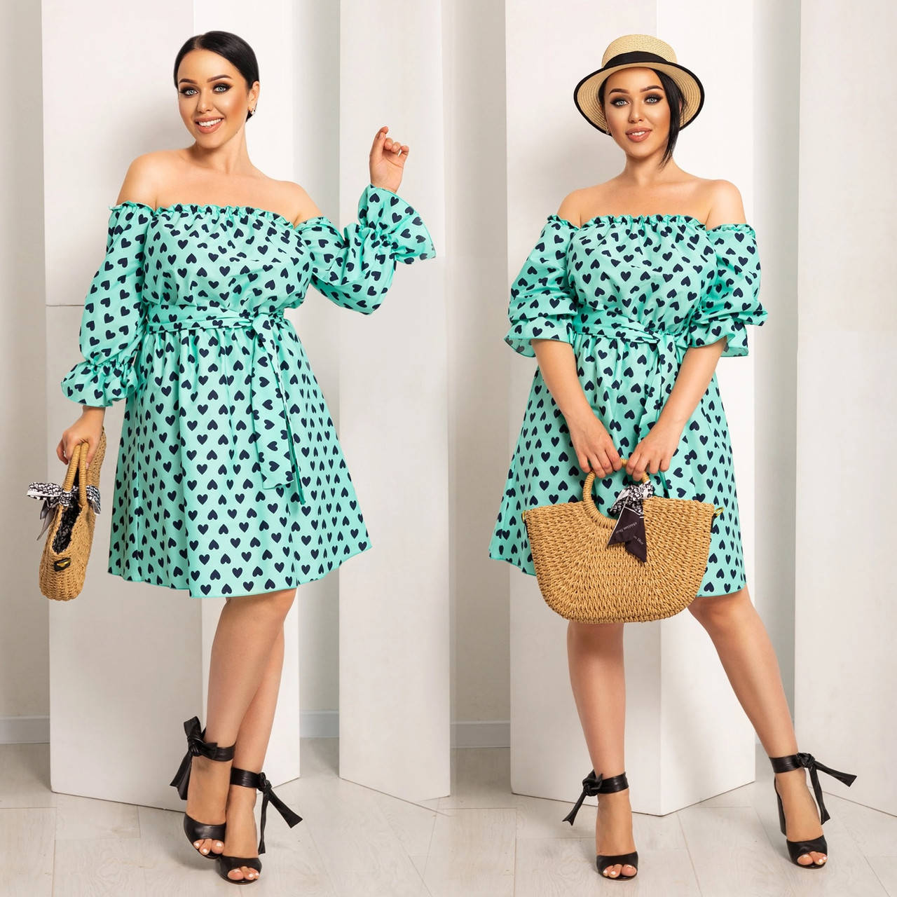 

Платье женское полубатальное, размеры 46-60 "LADA" купить недорого от прямого поставщика