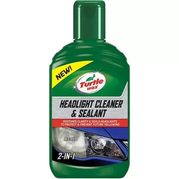 

Полироль для пластиковых фар "2 в 1" Turtle Wax Headlight Cleaner & Sealant, 300 мл