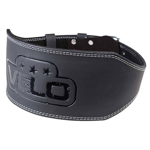 

Пояс атлетический VELO Antique, кожа, размер 2XL, черный.