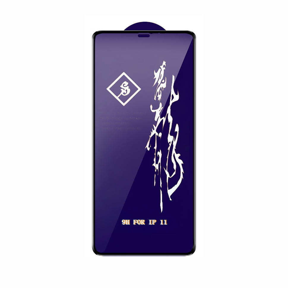 

Защитное 6D Full Glue Стекло Rinbo для Apple iPhone 11 / iPhone Xr Black, Черный