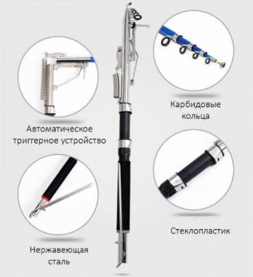 

Спиннинг самоподсекающий 2.7м