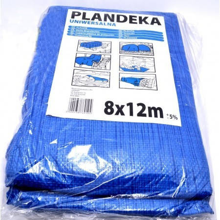 

Тент Брезент Пландека Тарпаулин защитный (60g\m2) 8x12 Польша (Wimar), Синий