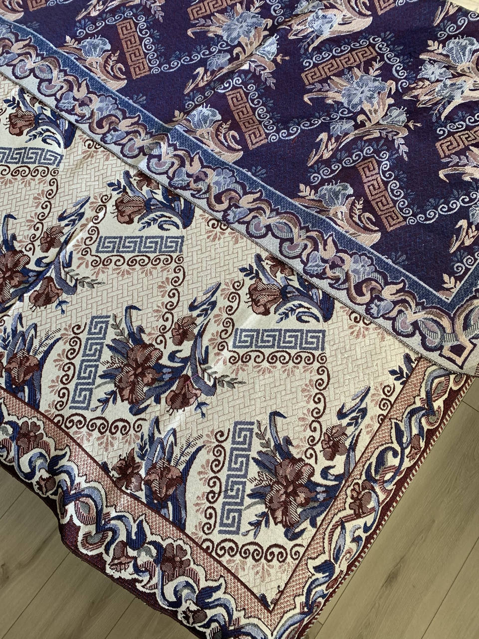 

Гобеленовое покрывало плед капа 150х200, Разные цвета