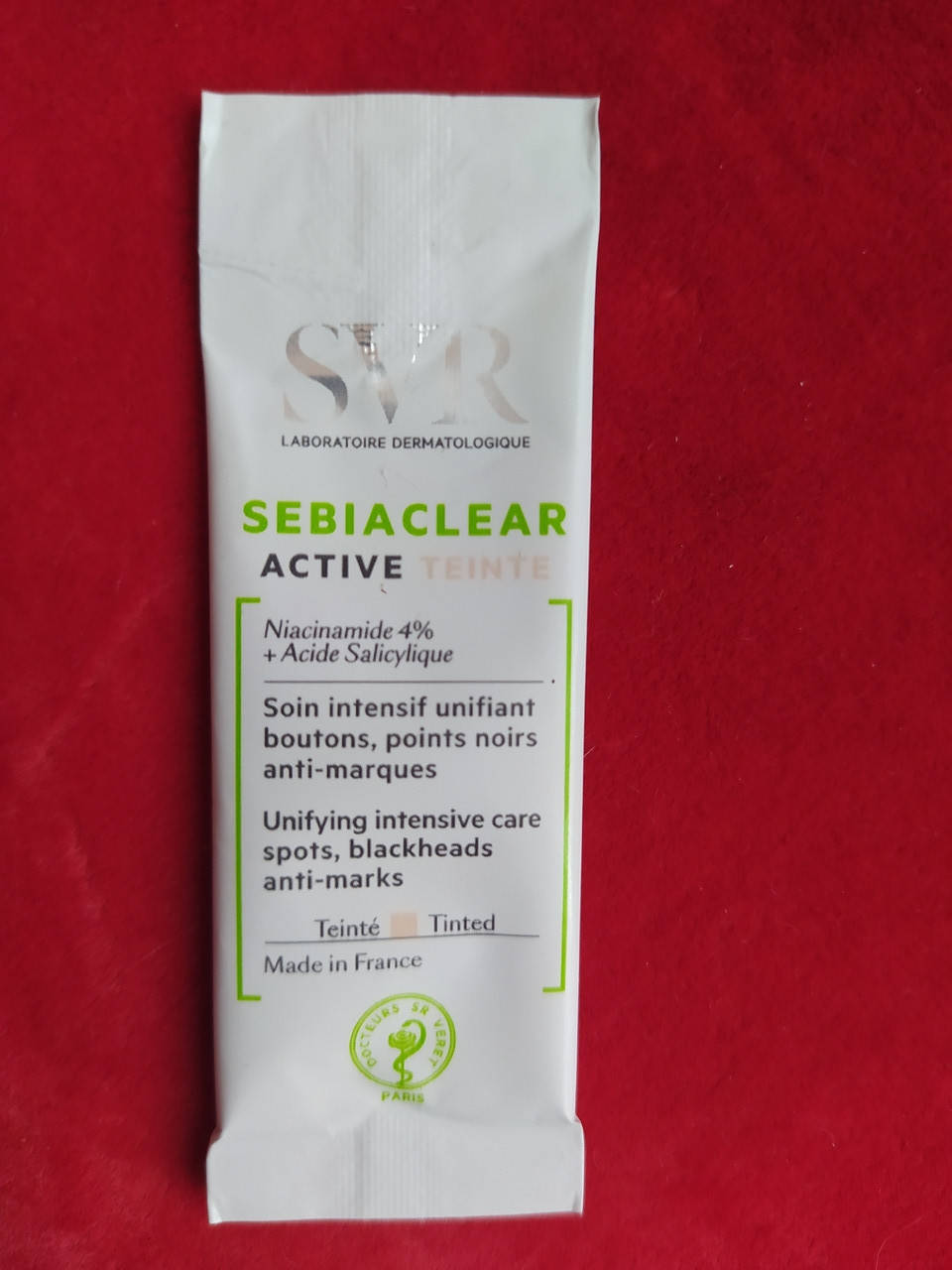 

Крем активный с тональным эффектом СВР Себиаклер SVR Sebiaclear Active Teinte Cream