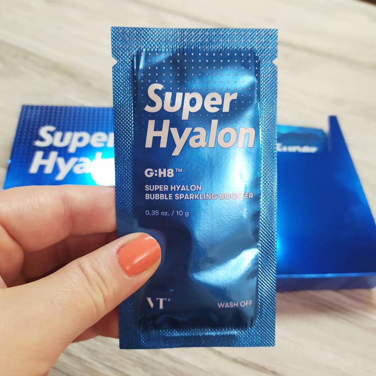 

Маска-пенка VT Super Hyalon Bubble Sparkling Booster