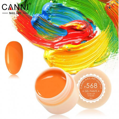 

Гель краски и гель лак 2 в 1 Canni, №568