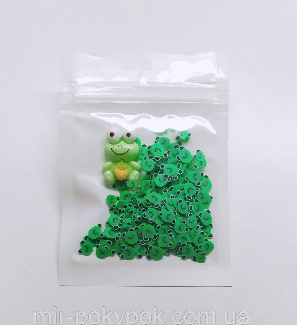 

Набор фимо для слайма лягушка фимо