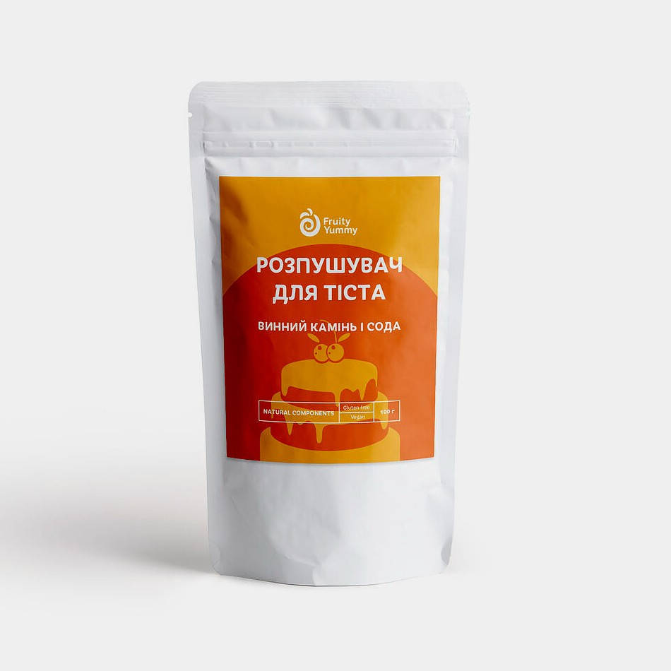 

Разрыхлитель для теста, 100 г, Fruity Yummy