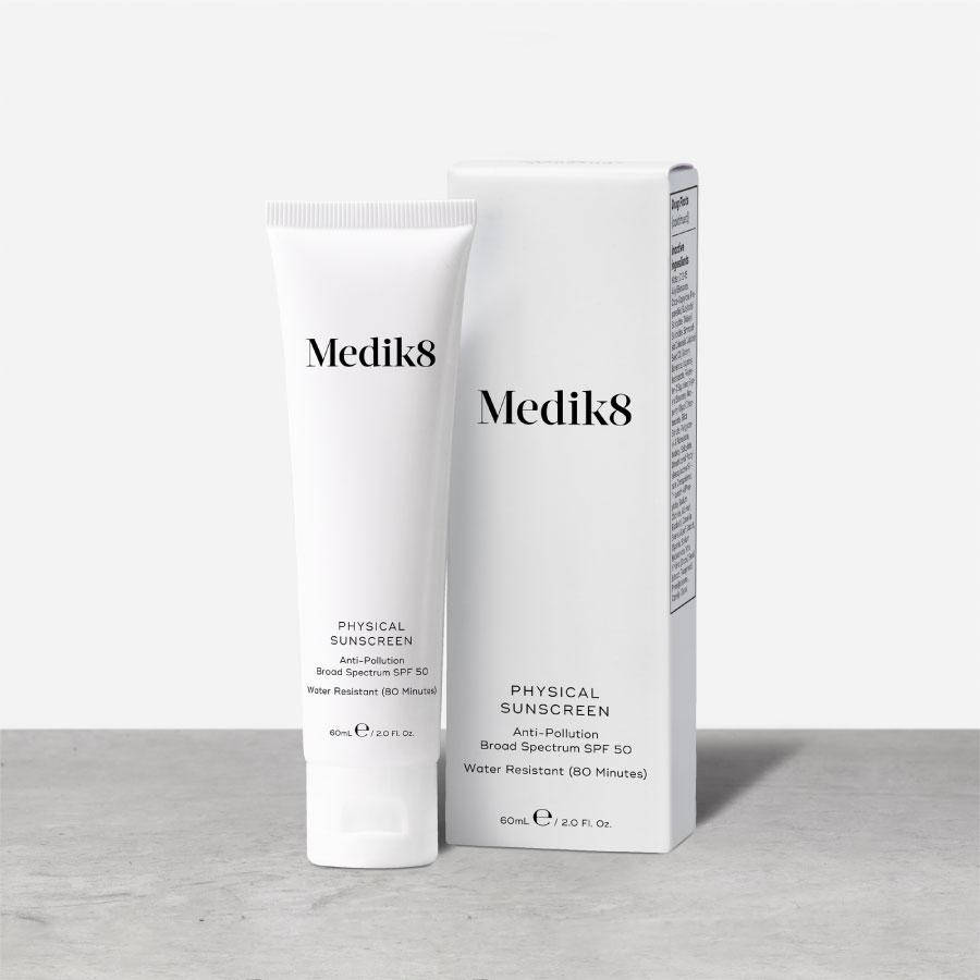 

Солнцезащитный крем с SPF 50 Medik8 Physical Sunscreen 60ml