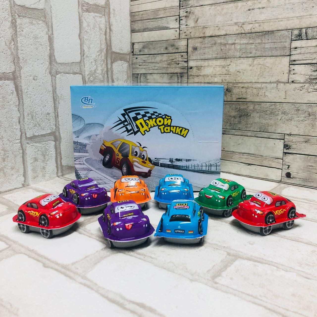 

Джой Тачки Машинки с игрушкой и шоколадом Mini CAR 24 шт