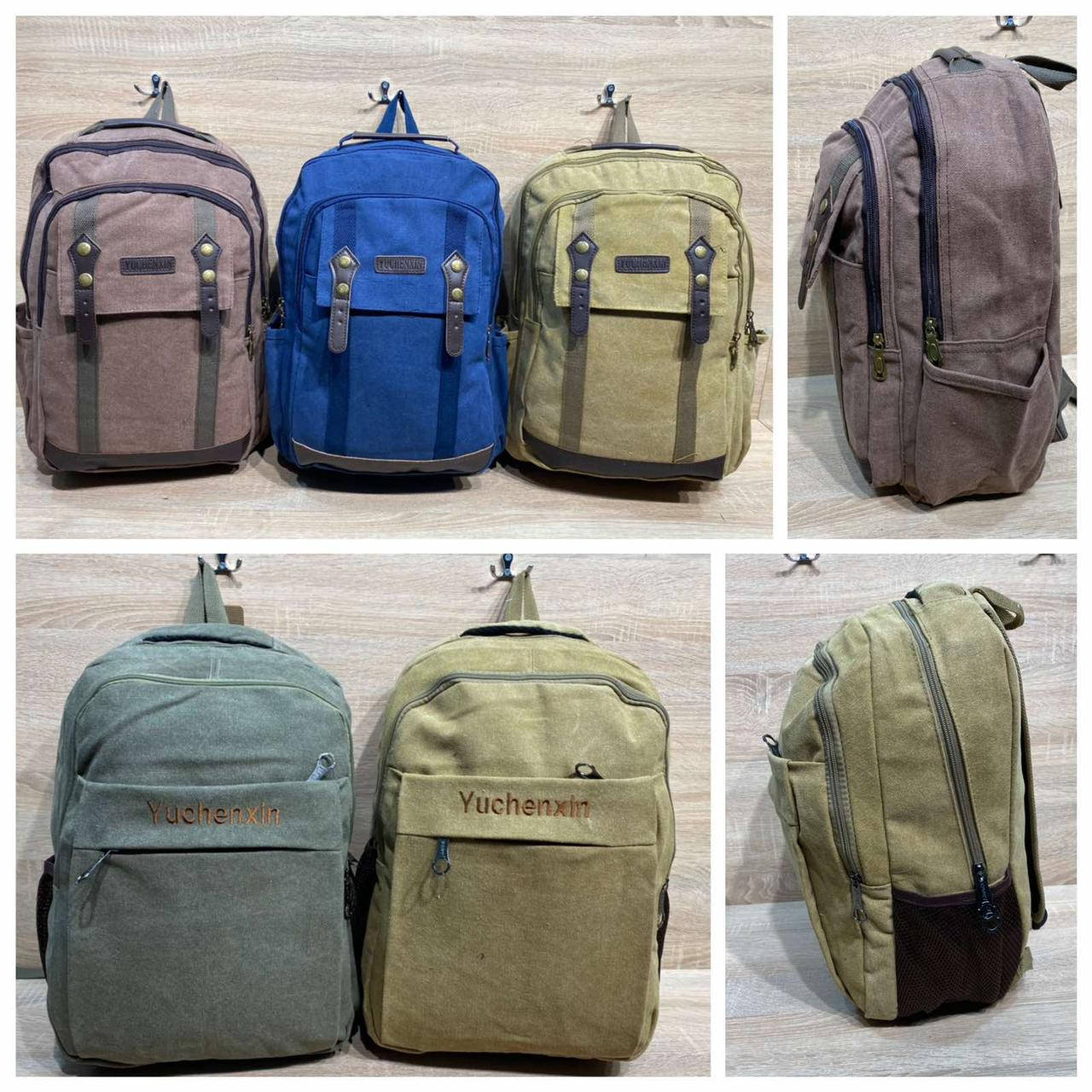 

Рюкзак спортивный дорожный тканевый на молнии с карманами 50*30 см в разных цветах Panda, Разные цвета