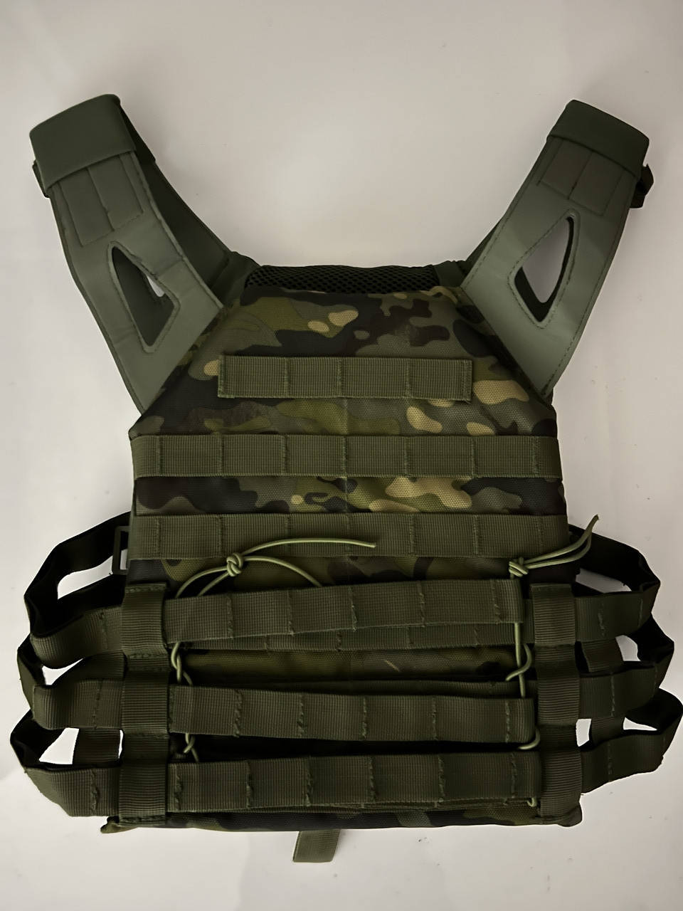 

Плитоноска тактическая ML1 из премиум ткани CORDURA Multicam green