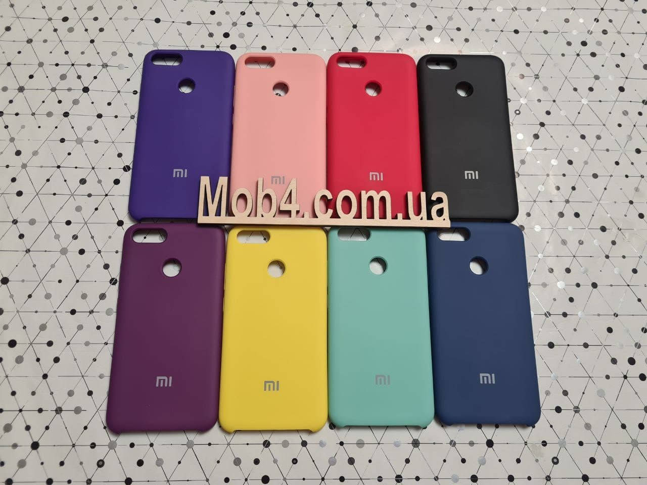 

Брендовый чехол Silicone Cover накладка бампер для Xiaomi (Ксиоми) Mi 8 Lite, Разные цвета