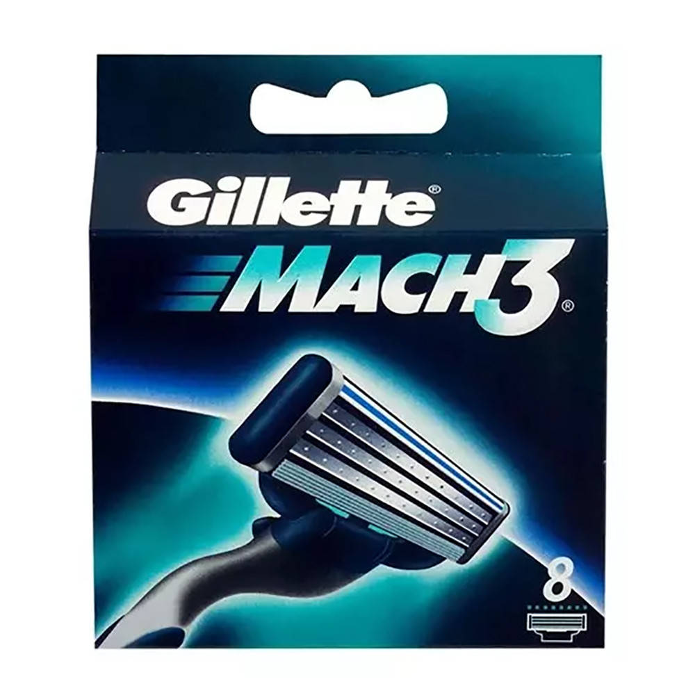 

Сменные картриджи Gillette Mach3 8 шт (3014260243548)