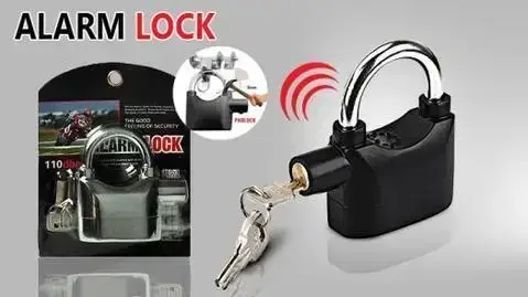 

Навесной замок с сигнализацией и сиреной ALARM LOCK