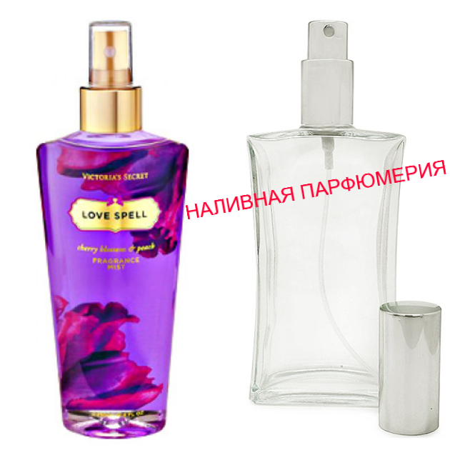

Наливные духи Love Spell Fragrance Mist Victoria's Secret - (от 10мл.)