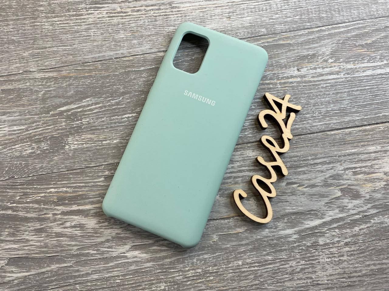 

Чехол Soft touch для Samsung Galaxy A31 (8 цветов) бирюзовый
