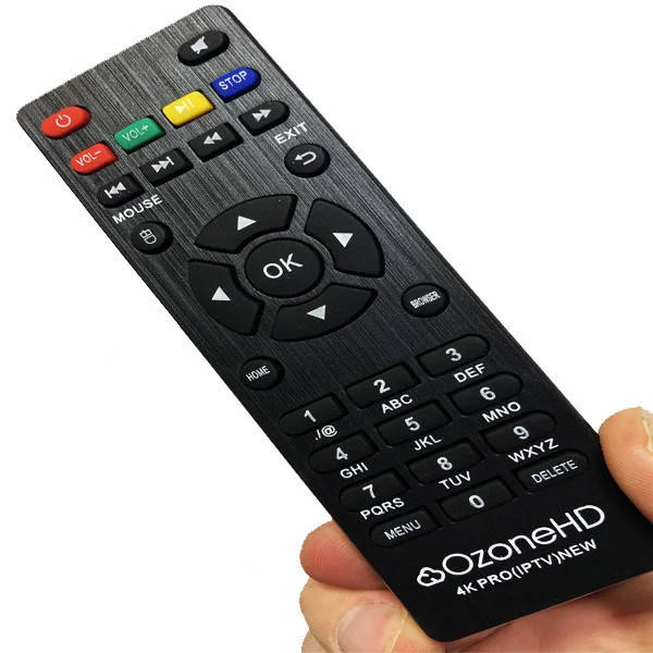 

Пульт для тюнера ozonehd 4k pro, Черный