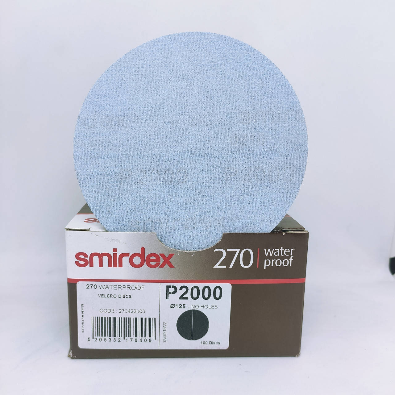 

Круг шлифовальный Smirdex Ø125 мм Р2000