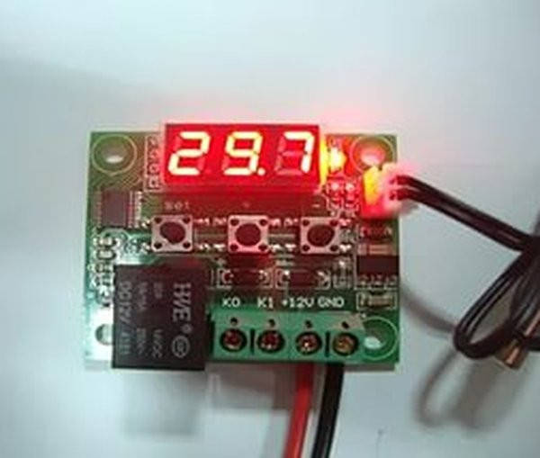 

Цифровой Термостат W1209 + датчик термореле терморегулятор термометр Arduino