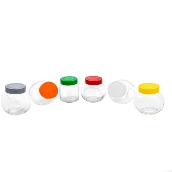 

Банка для сыпучих стеклянная Sweet 200мл пластик.крышка (6шт/уп) EVERGLASS