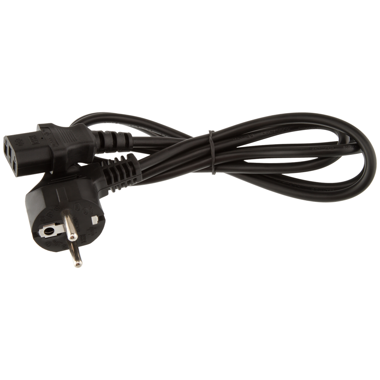 

Кабель питания 220V LP CEE 7/4 C13 - 1.2 м 3x0.5 мм2, Черный