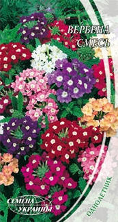 

Семена Вербена смесь 0,1г Семена Украины, Белый