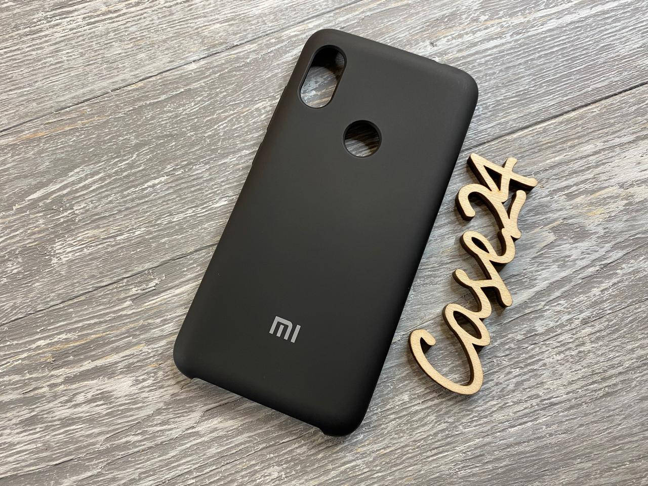 

Чехол Soft touch для Xiaomi Redmi Note 6 Pro (8 цветов) черный