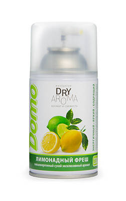 

Баллончики очистители воздуха dry aroma natural «лимонадный фреш»