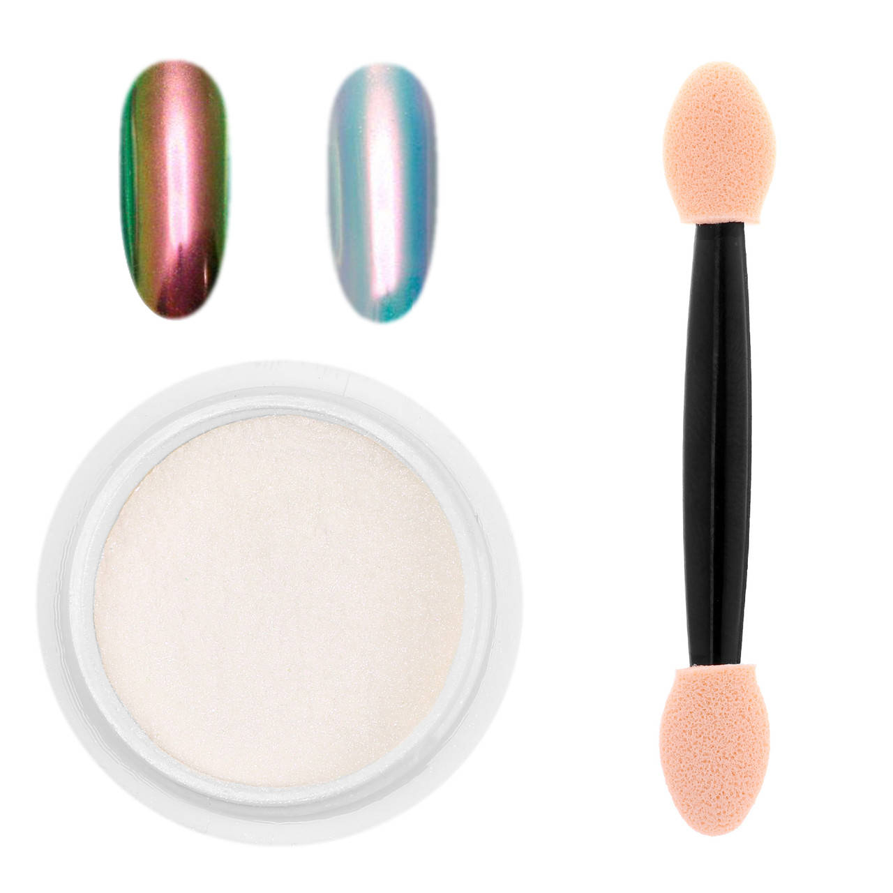 

Втирка зеркальная Neon Powder № 06, желтая, Желтый