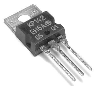 

КР142ЕН5А (7805) (5,0V &1,5A) TO-220 позитивний стабілізатор напруги