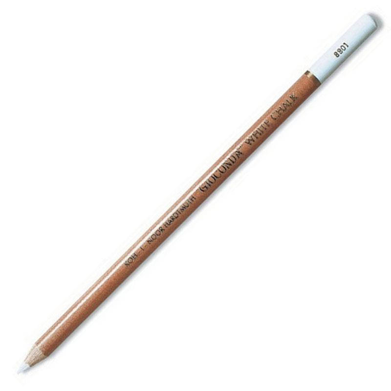 

Карандаш цветной мел белый Gioconda Koh-i-Noor 8801
