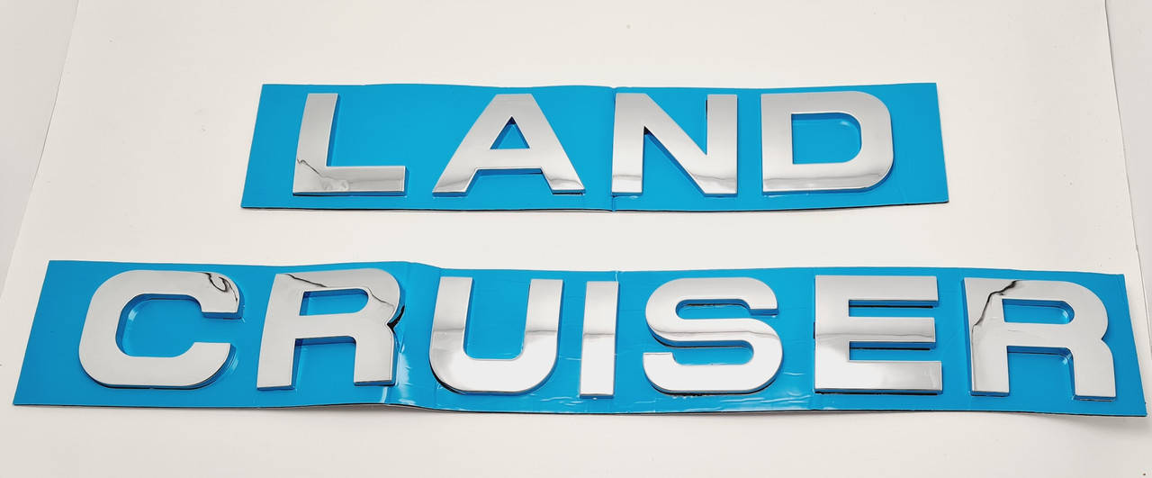 

Эмблема надпись багажника Toyota Land Cruiser