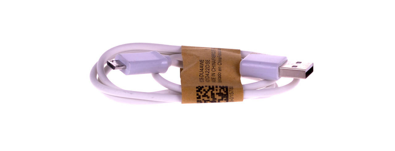 

USB data кабель micro-USB-B, USB-A 0,8м белый