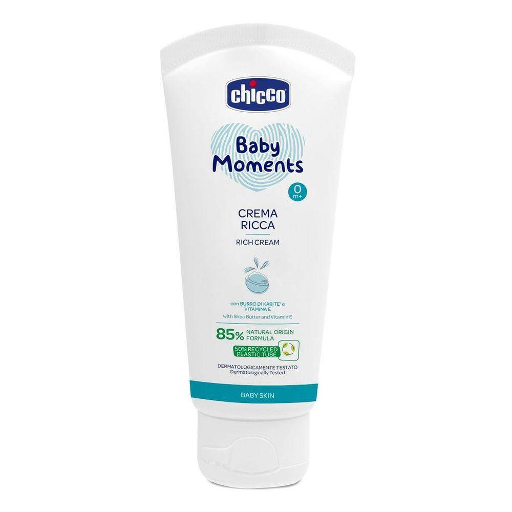 

Крем питательный с маслом ши Chicco Baby Moments 100 мл (8058664138470)