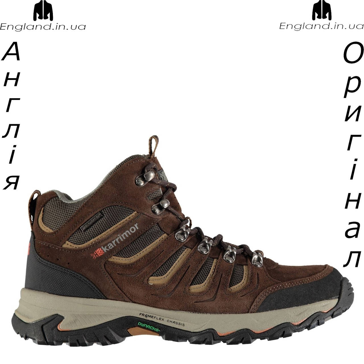 

Ботинки мужские кожаные Karrimor (Карримор) из Англии - трекинговые тактические