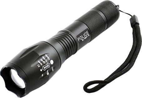 

Тактический фонарик POLICE BL 1831 T6, Черный