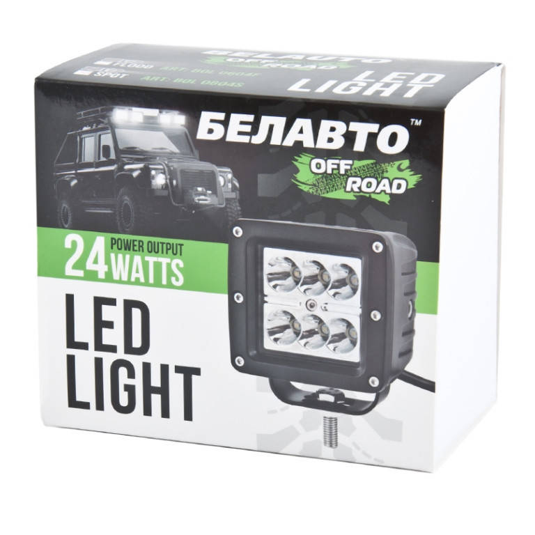 

Дополнительная фара БЕЛАВТО OFF ROAD (BOL 0604F), Черный