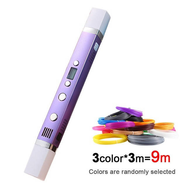 

3D-ручка MYRIWELL RP-100C Purple (ABC, PLA, PCL)