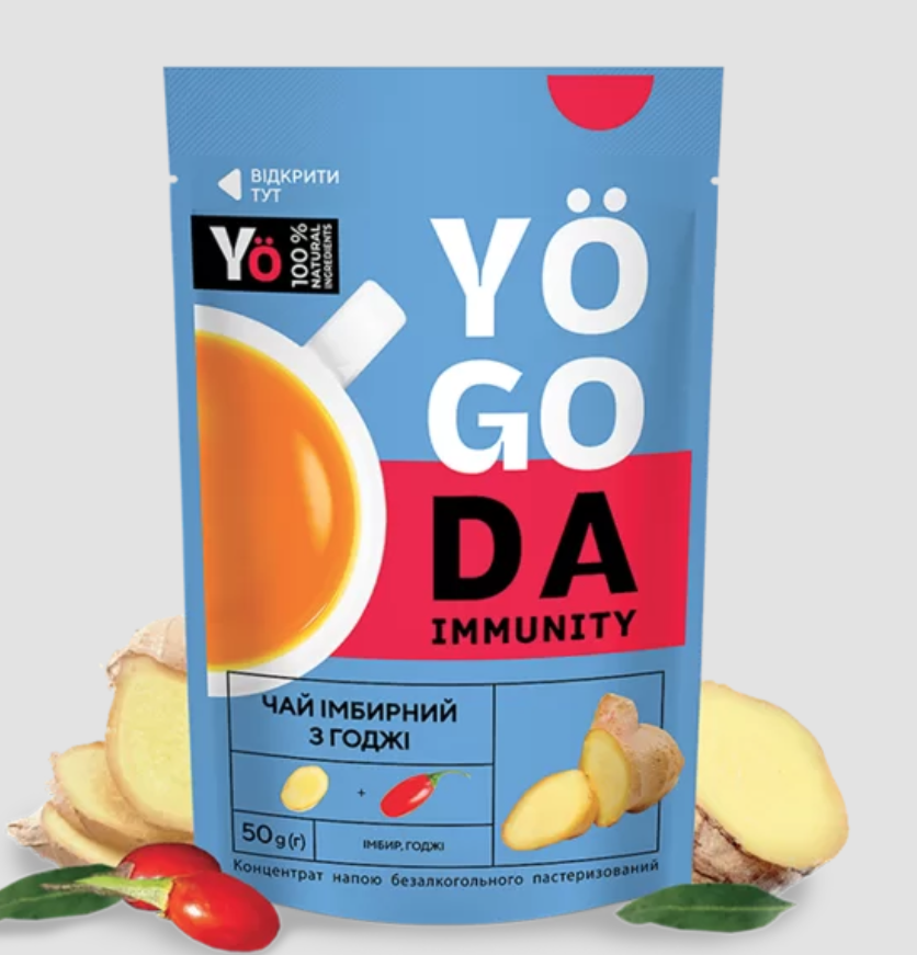 

Чай Імбирний з годжі "Yogoda" 50гр