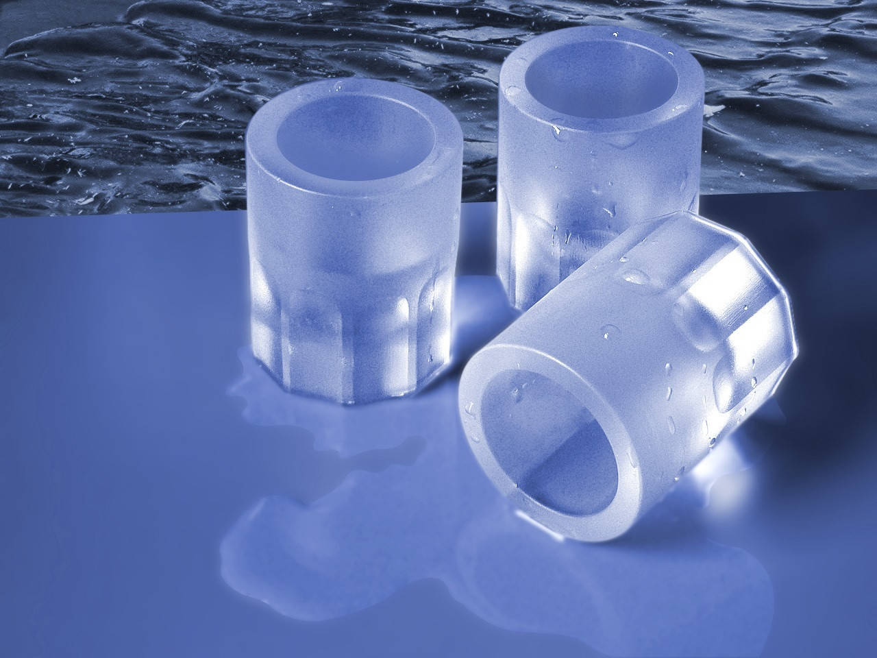 

Форма для льда Fred & Friends Рюмки