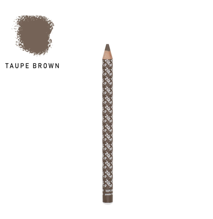 

Zola Карандаш для бровей пудровый - Taupe Brown