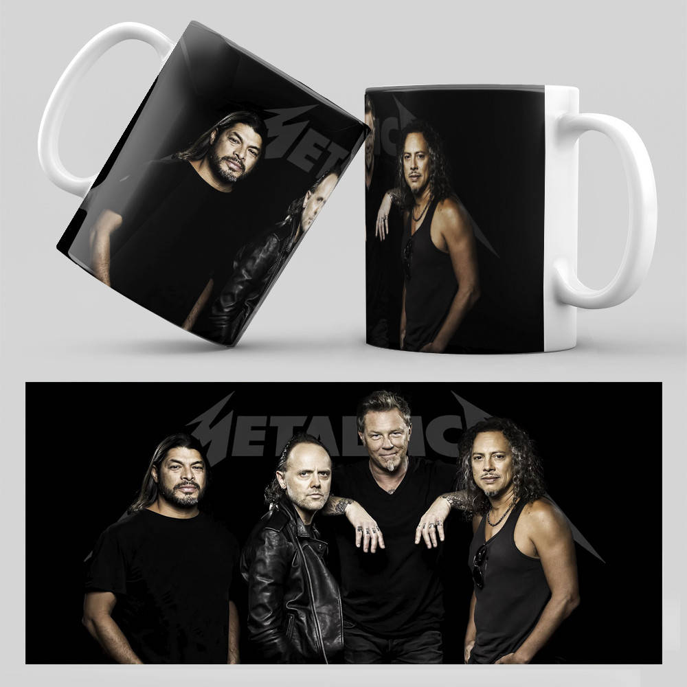 

Чашка Metallica 005, Белый