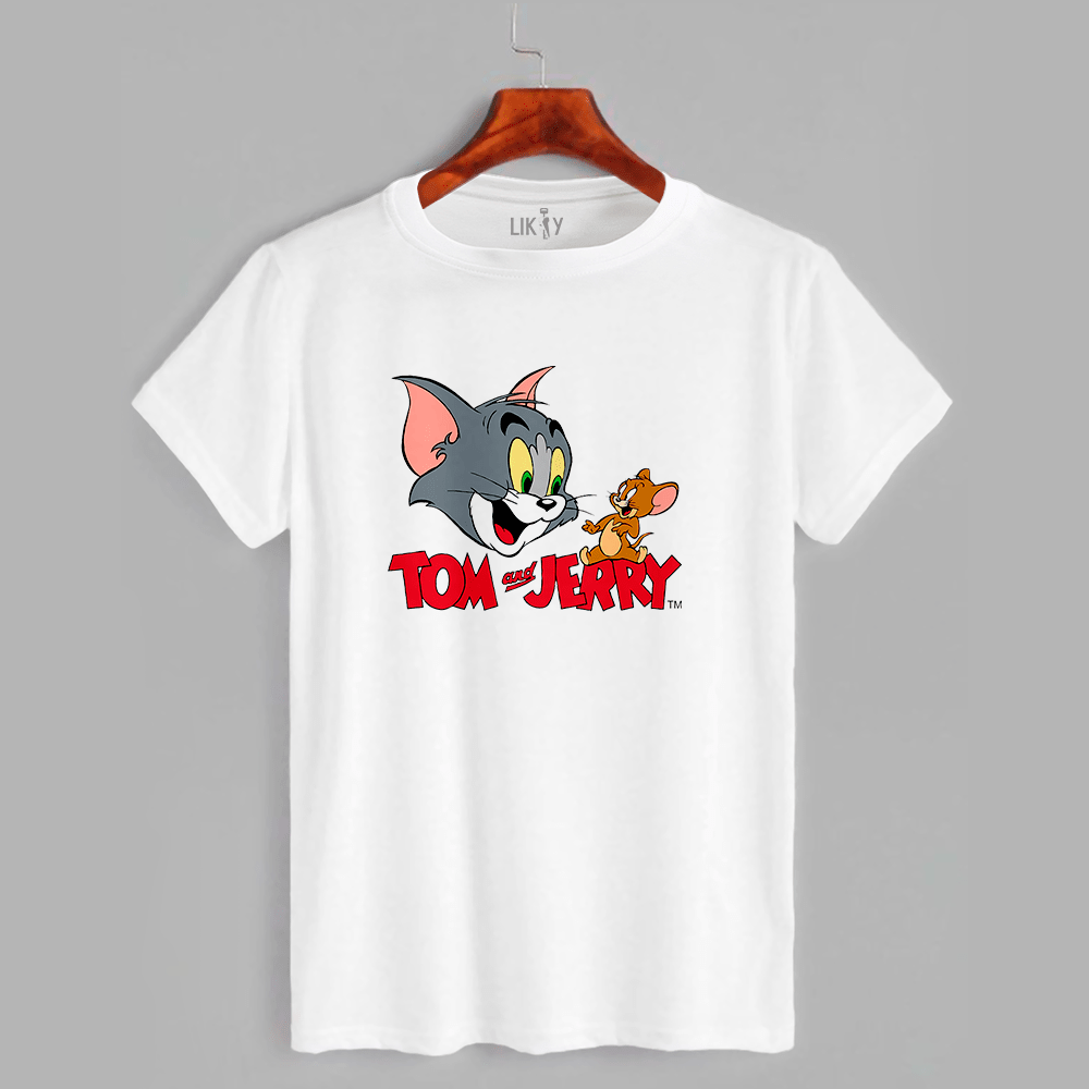 

Футболка детская с принтом Том и Джерри (Tom and Jerry) - 21030336