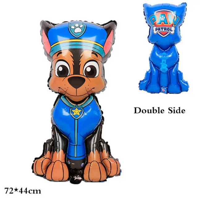 

Фольгированный шар Чейз двусторонний 72х44 см (Китай) в упаковке, Разные цвета